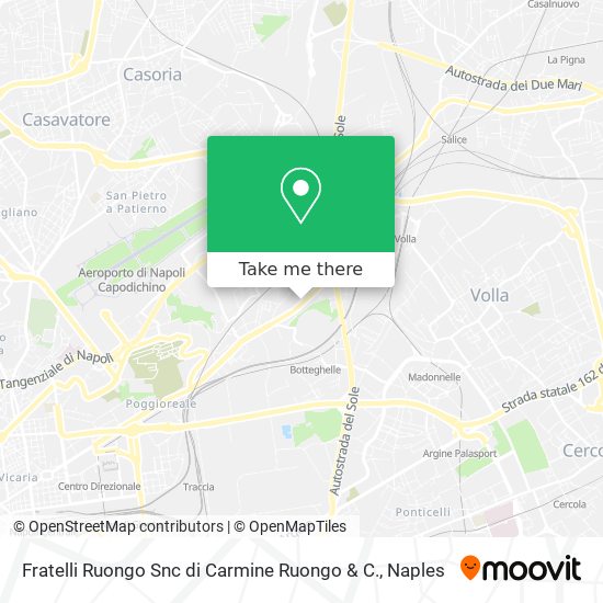 Fratelli Ruongo Snc di Carmine Ruongo & C. map
