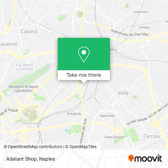 Adelant Shop map