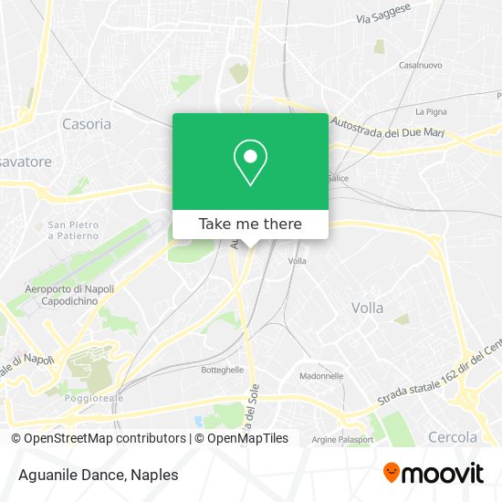 Aguanile Dance map