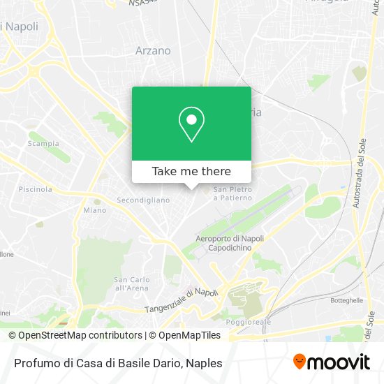 Profumo di Casa di Basile Dario map