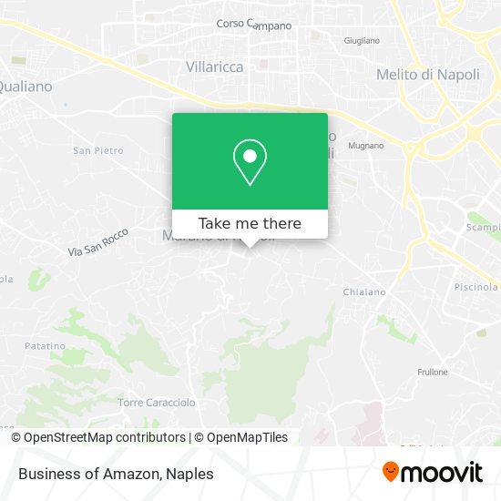 Business of Amazon map