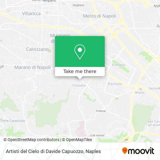 Artisti del Cielo di Davide Capuozzo map