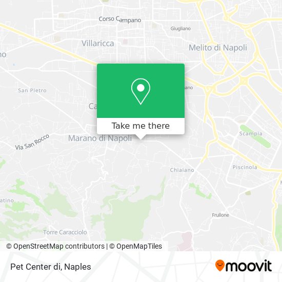 Pet Center di map