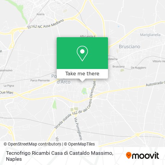 Tecnofrigo Ricambi Casa di Castaldo Massimo map