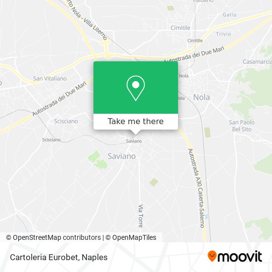 Cartoleria Eurobet map