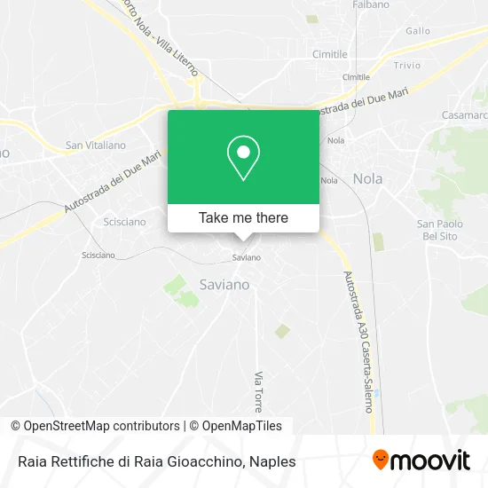 Raia Rettifiche di Raia Gioacchino map