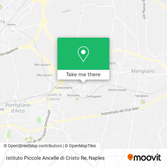 Istituto Piccole Ancelle di Cristo Re map