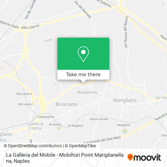 La Galleria del Mobile - Mobilturi Point Mariglianella na map