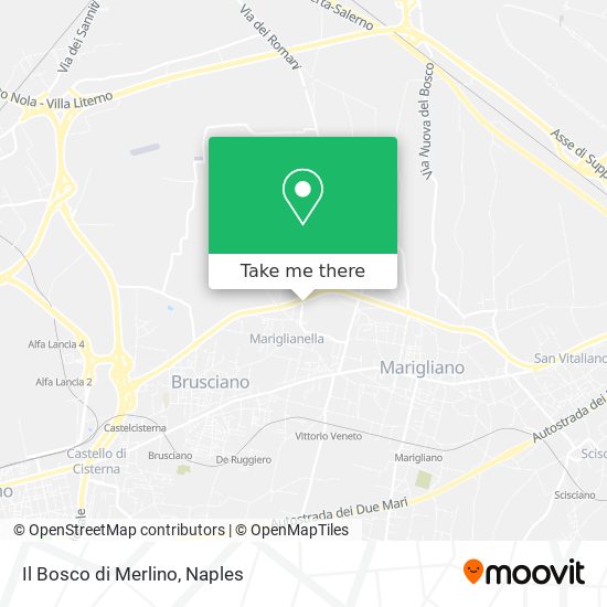 Il Bosco di Merlino map