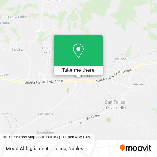 Mood Abbigliamento Donna map