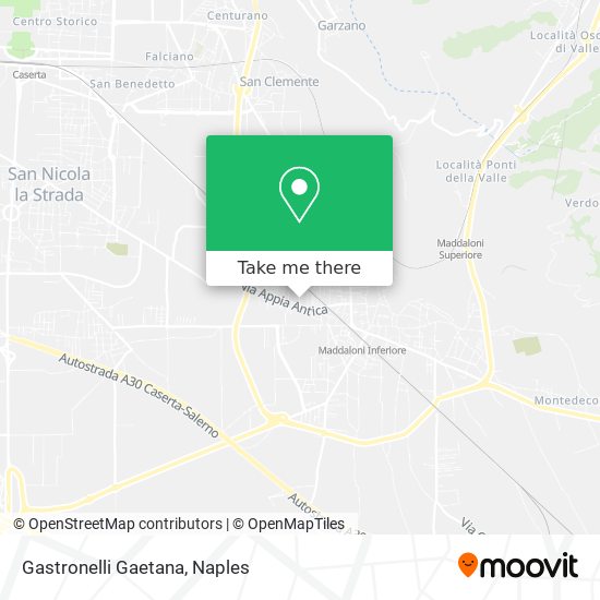 Gastronelli Gaetana map