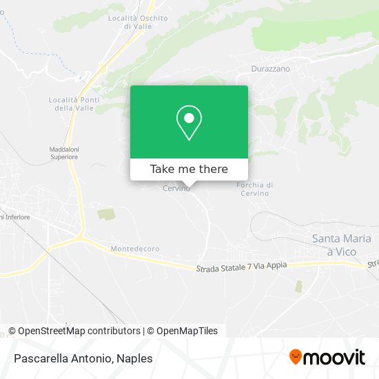 Pascarella Antonio map