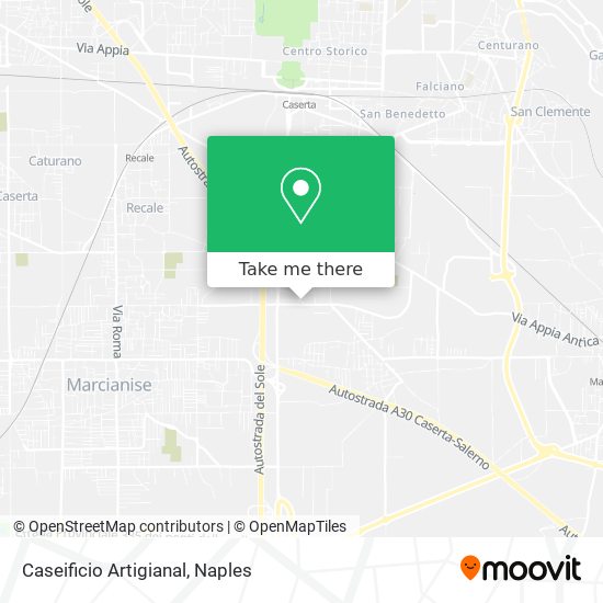 Caseificio Artigianal map