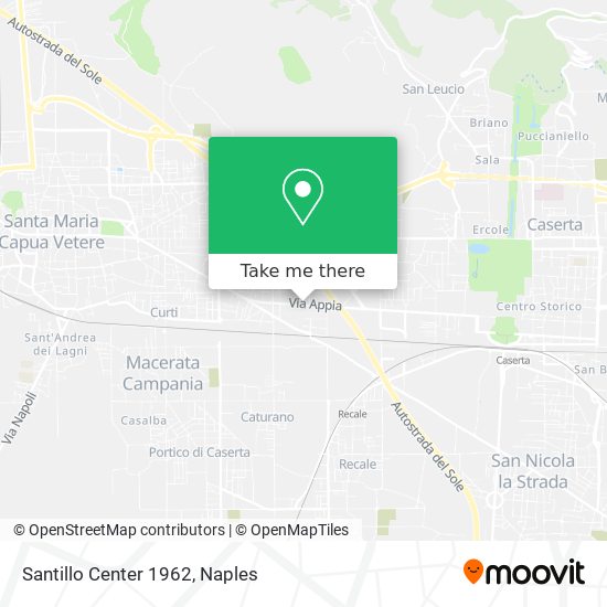 Santillo Center 1962 map