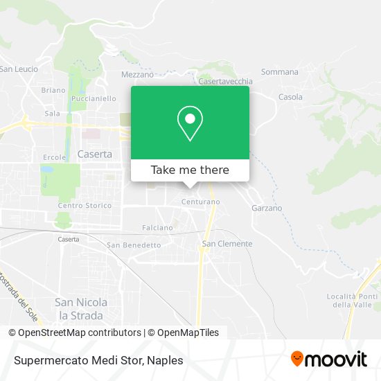 Supermercato Medi Stor map