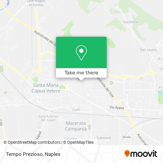 Tempo Prezioso map