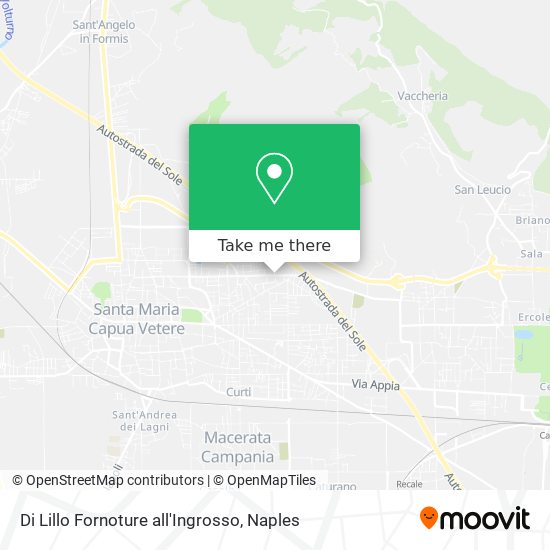 Di Lillo Fornoture all'Ingrosso map