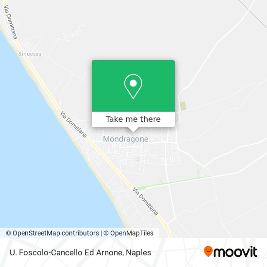 U. Foscolo-Cancello Ed Arnone map