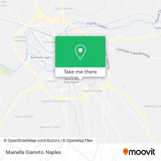 Mainella Gianvito map
