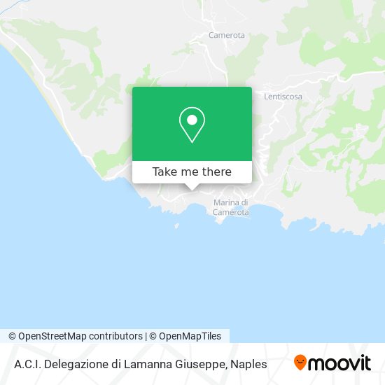 A.C.I. Delegazione di Lamanna Giuseppe map