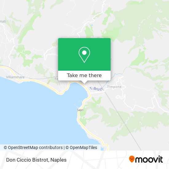 Don Ciccio Bistrot map
