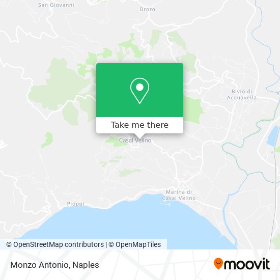 Monzo Antonio map