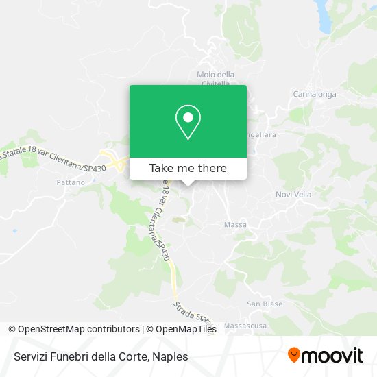 Servizi Funebri della Corte map