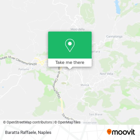 Baratta Raffaele map