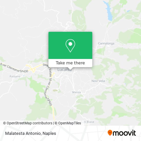 Malatesta Antonio map