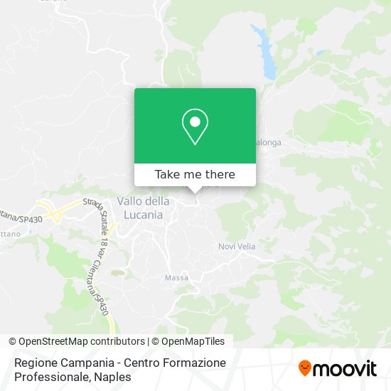 Regione Campania - Centro Formazione Professionale map