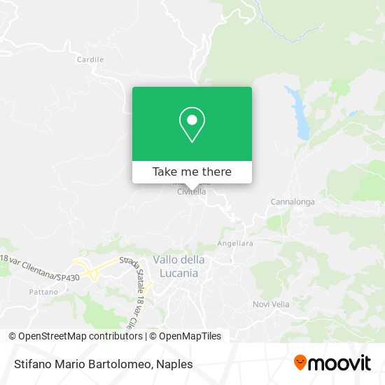 Stifano Mario Bartolomeo map