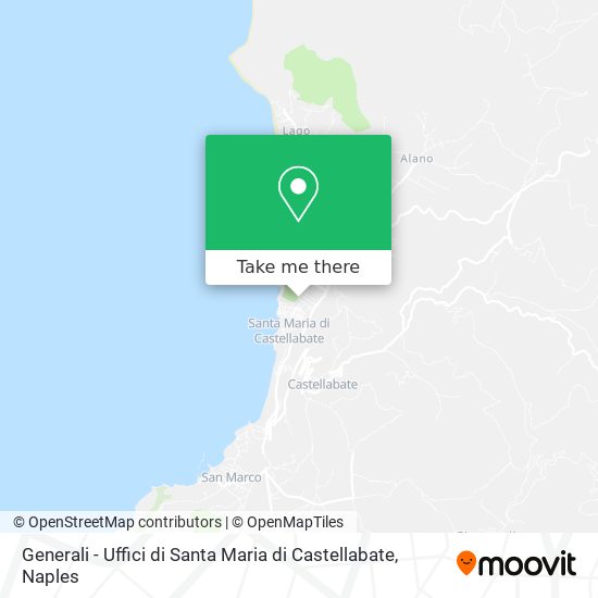Generali - Uffici di Santa Maria di Castellabate map