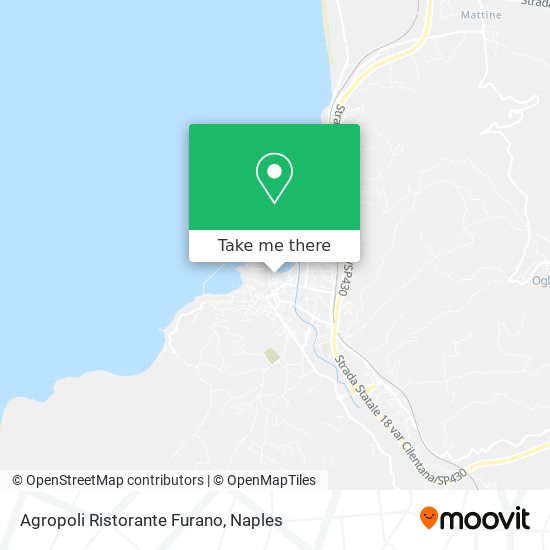 Agropoli Ristorante Furano map