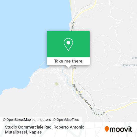 Studio Commerciale Rag. Roberto Antonio Mutalipassi map