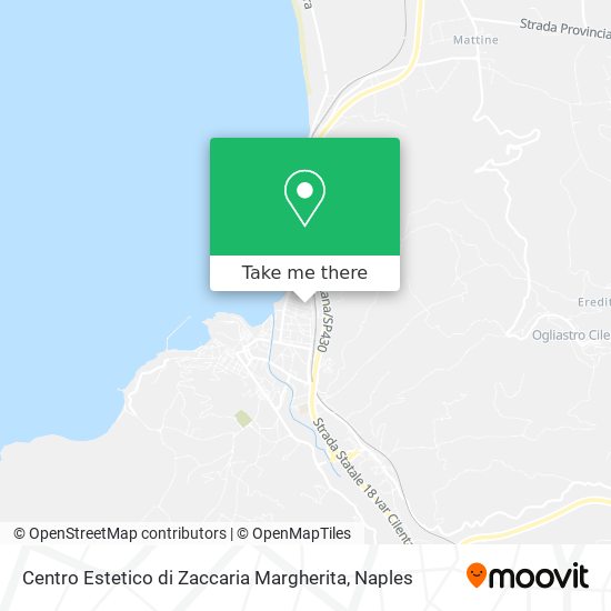 Centro Estetico di Zaccaria Margherita map