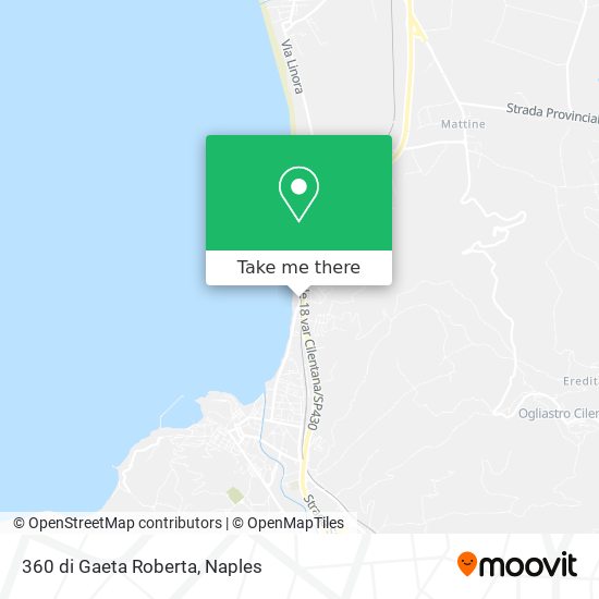 360 di Gaeta Roberta map
