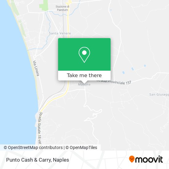 Punto Cash & Carry map
