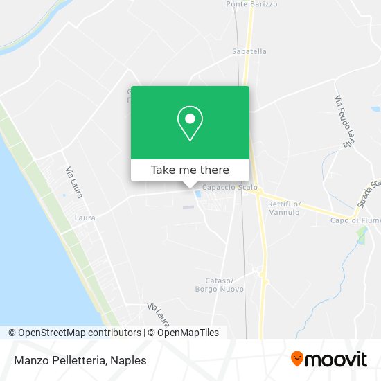 Manzo Pelletteria map