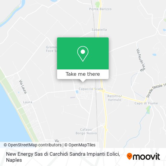 New Energy Sas di Carchidi Sandra Impianti Eolici map