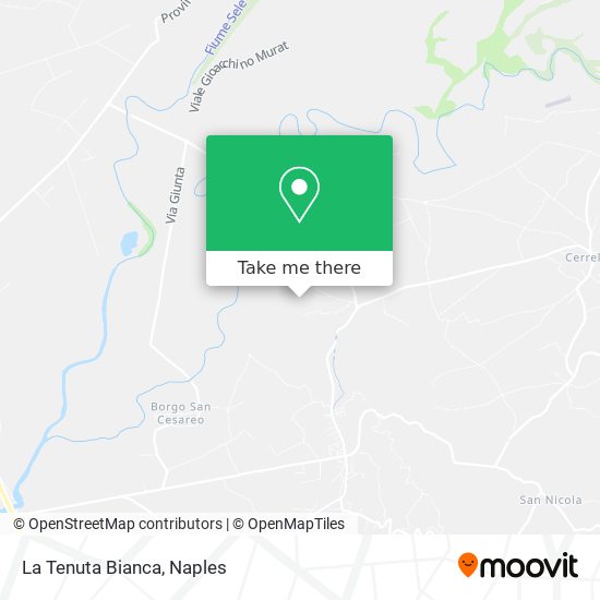 La Tenuta Bianca map
