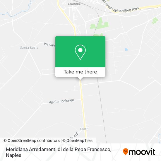 Meridiana Arredamenti di della Pepa Francesco map