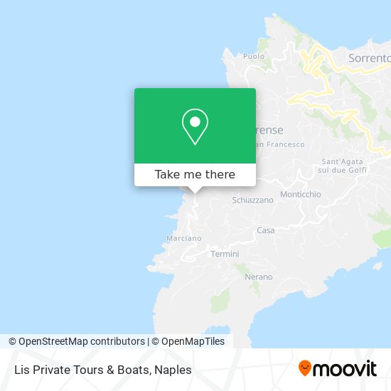 Lis Private Tours & Boats map