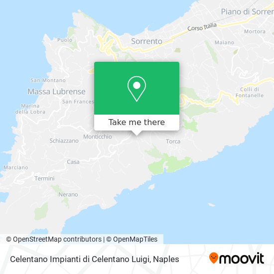 Celentano Impianti di Celentano Luigi map