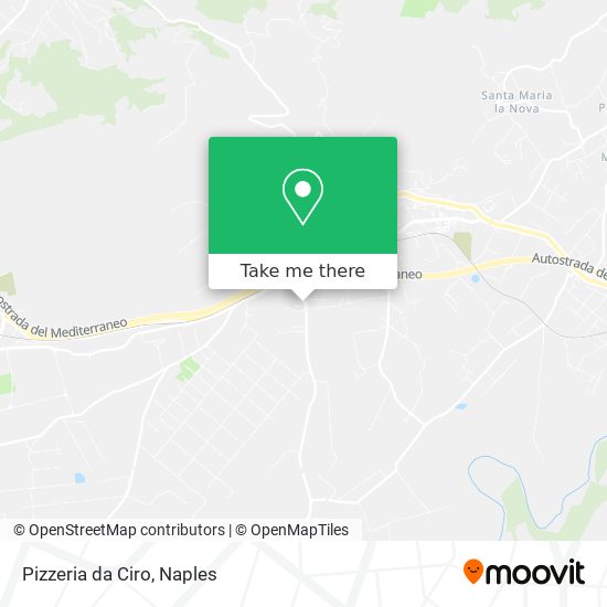 Pizzeria da Ciro map