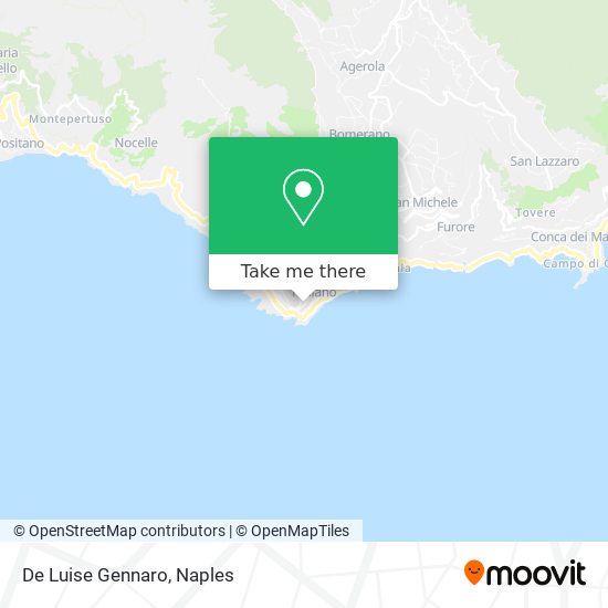 De Luise Gennaro map