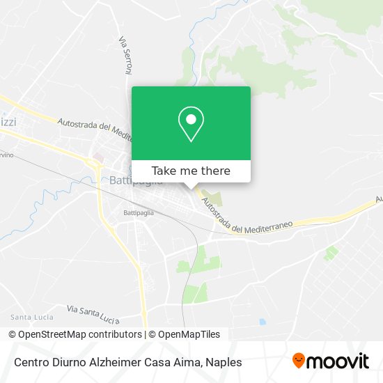 Centro Diurno Alzheimer Casa Aima map