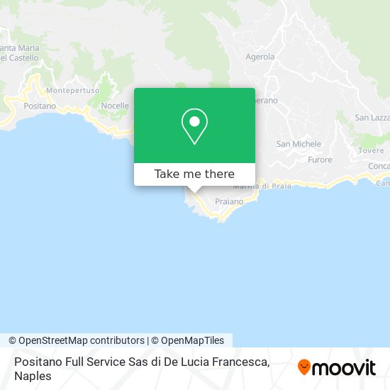 Positano Full Service Sas di De Lucia Francesca map
