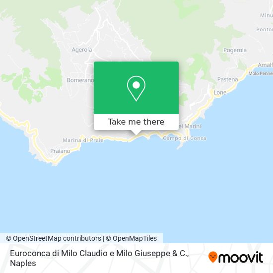 Euroconca di Milo Claudio e Milo Giuseppe & C. map