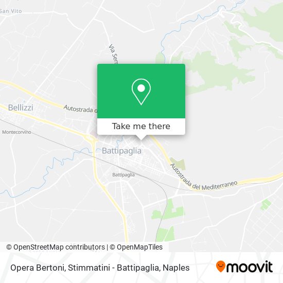 Opera Bertoni, Stimmatini - Battipaglia map