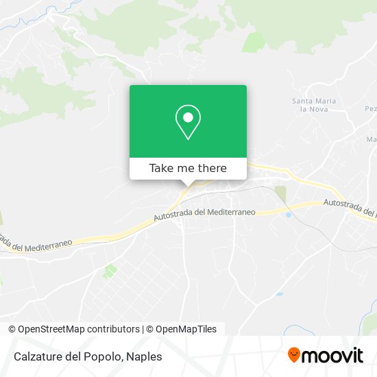 Calzature del Popolo map